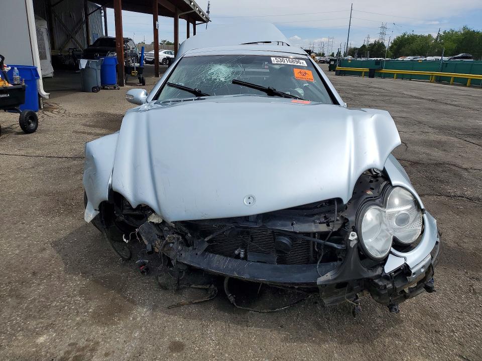 2003 Mercedes-benz Sl-class VIN WDBSK75F03F005868 COPART salvage auction — FRONT END, Co - Public - Salvage Title, sold $475 on 2026-07-02 (photo 5)