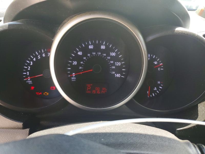 2013 Kia VIN KNDJT2A68D7629951 COPART salvage auction — FRONT END, Ky - Cert Of Title-Salvage, sold $100 on 2026-07-17 (photo 9)