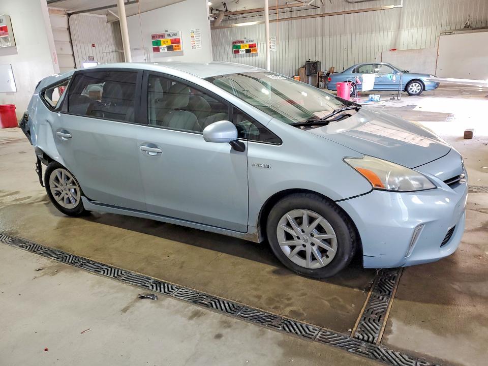 2012 Toyota Prius VIN JTDZN3EUXC3073305 COPART salvage auction — REAR END, Pa - Certificate Of Salvage, sold $725 on 2026-07-16 (photo 4)
