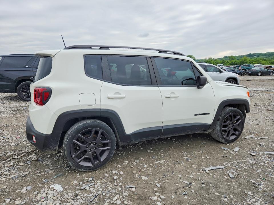 2021 Jeep Renegade VIN ZACNJCB15MPN29645 COPART salvage auction — FRONT END, Il - Salvage Certificate, sold $2,700 on 2026-07-13 (photo 3)