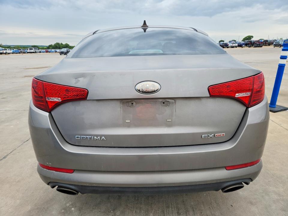 2013 Kia Optima VIN 5XXGN4A74DG240756 COPART salvage auction — SIDE, Tx - Salvage Vehicle Title, sold $1,000 on 2026-07-16 (photo 6)