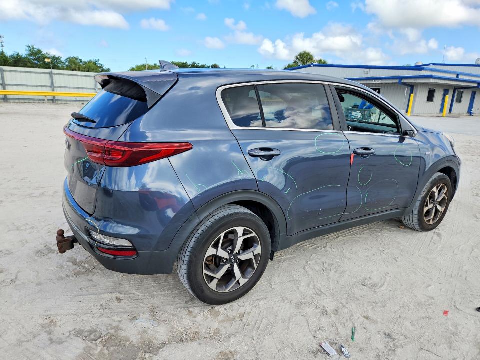 2020 Kia VIN KNDPMCAC1L7663683 COPART salvage auction — VANDALISM, Fl - Certificate Of Destruction, sold $3,650 on 2026-07-08 (photo 3)