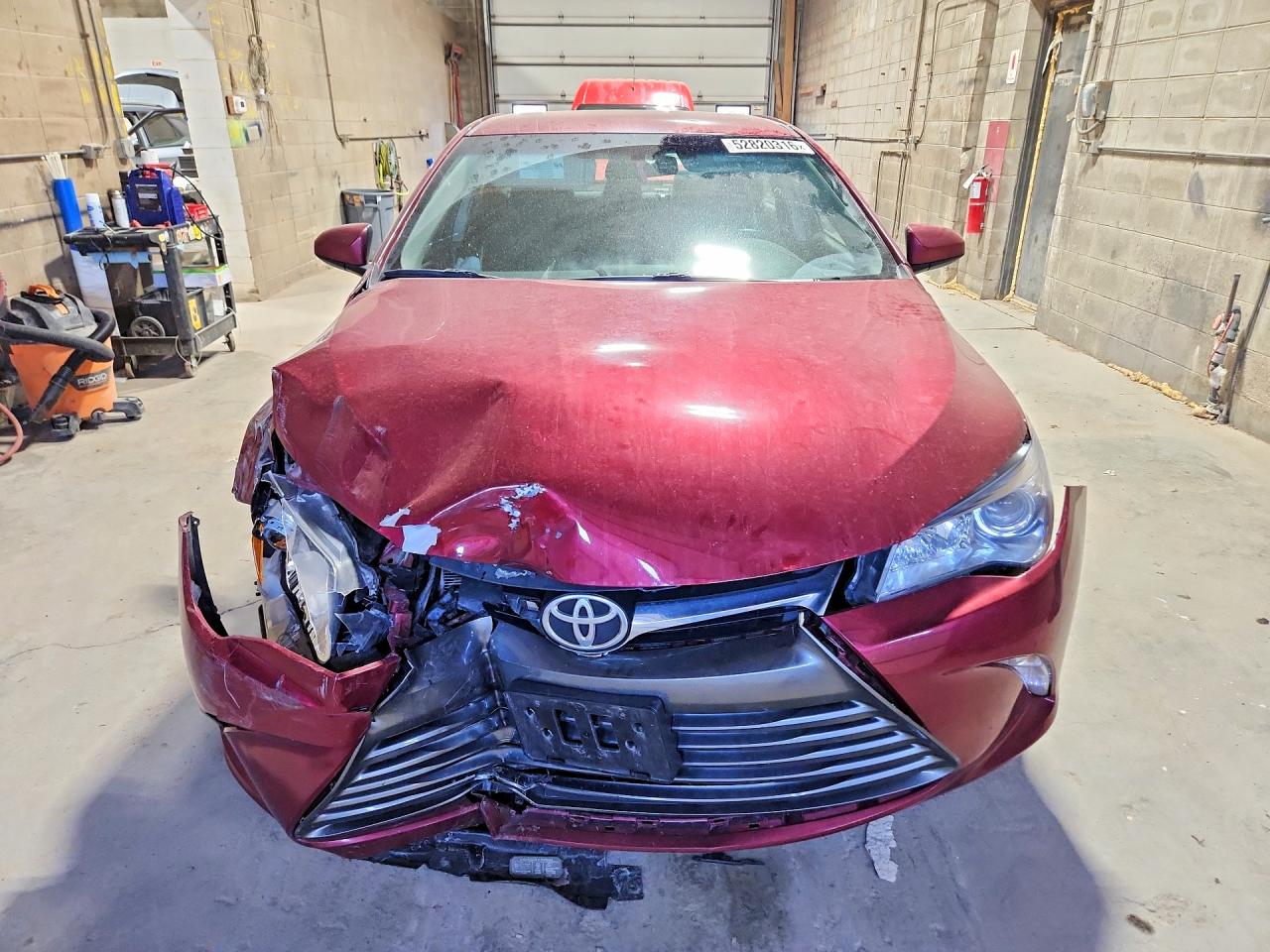 2016 Toyota Camry VIN 4T1BF1FK5GU605300 COPART salvage auction — Front End, MN - CERT OF TITLE-SALVAGE, sold $1,550 on 2026-07-02 (photo 5)