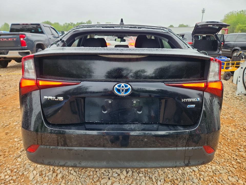 2021 Toyota Prius VIN JTDKAMFU3M3141110 COPART salvage auction — HAIL, Mo - Salvage Certificate Of Title, sold $1,650 on 2026-07-28 (photo 6)