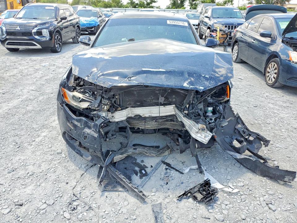 2013 Audi A6 VIN WAUGFAFC2DN074353 COPART salvage auction — WATER/FLOOD, Fl - Cert Of Title-Slvg Rebld Flood, sold $350 on 2026-07-14 (photo 5)