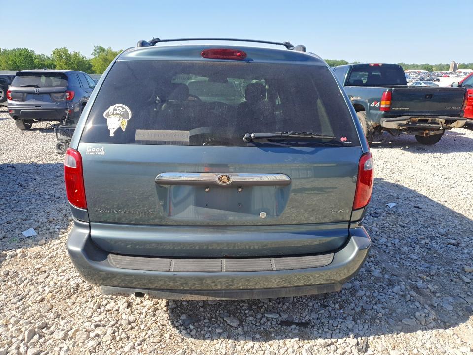 2006 Chrysler Voyager VIN 2A4GP44R66R601318 COPART salvage auction — FRONT END, MI - CERTIFICATE OF TITLE, sold $200 on 2026-07-09 (photo 6)