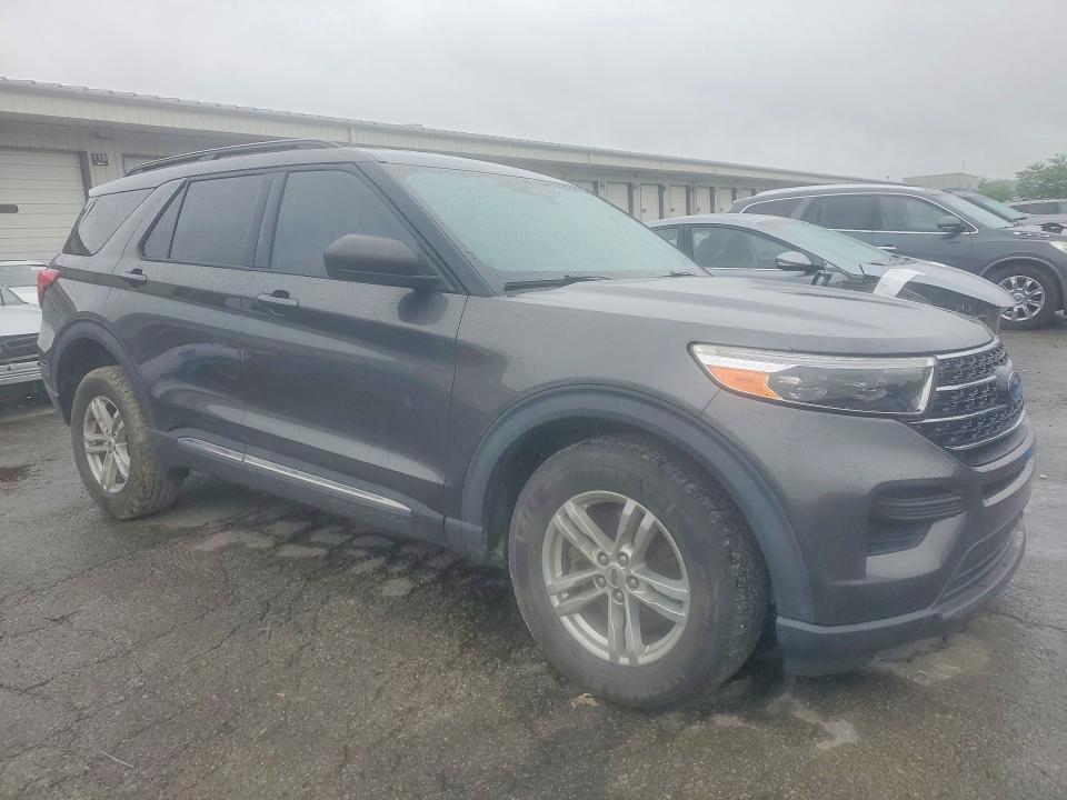 2020 Ford Explorer VIN 1FMSK8DH9LGA68807 COPART salvage auction — FRONT END, KY - CERT OF TITLE-SALVAGE, sold $7,800 on 2026-07-30 (photo 4)