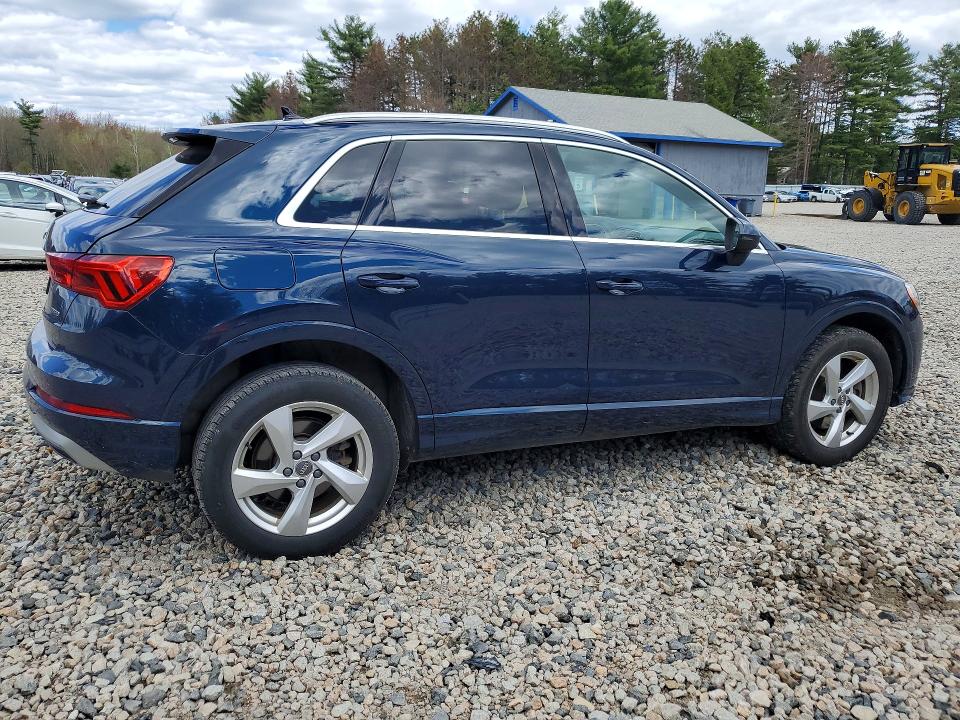 2020 Audi Q3 VIN WA1AECF34L1057951 COPART salvage auction — MINOR DENT/SCRATCHES, Me - Cert Of Title-Salvage Collisio, sold $9,900 on 2026-07-09 (photo 3)