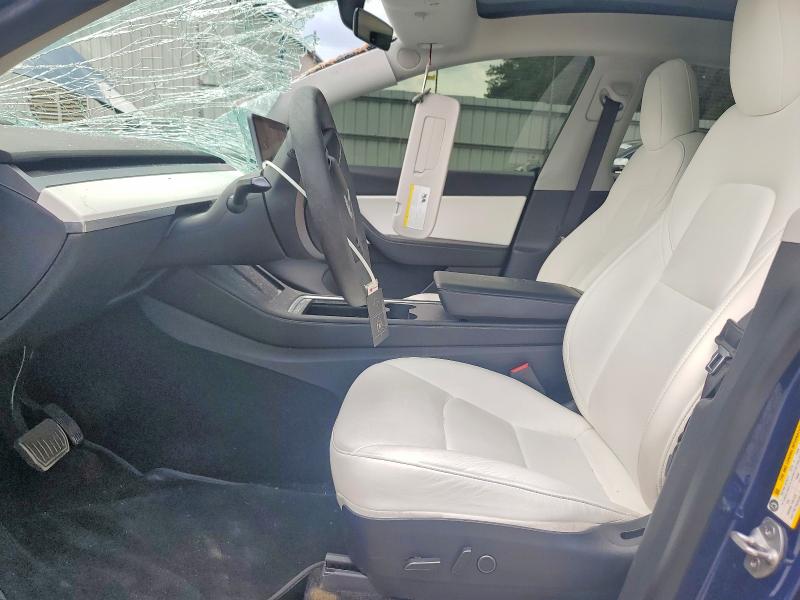 2021 Tesla Model y VIN 5YJYGDEEXMF274842 COPART salvage auction — FRONT END, Ga - Cert Of Title-Salvage, sold $9,300 on 2026-07-24 (photo 7)