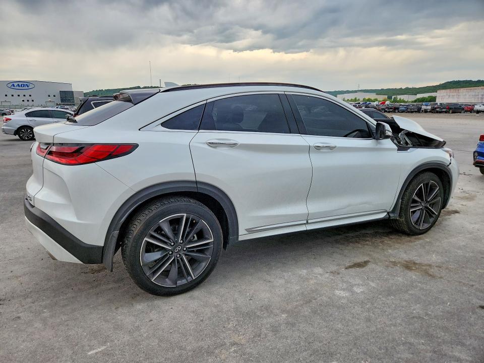 2023 Infiniti Qx55 VIN 3PCAJ5JR5PF113367 COPART salvage auction — FRONT END, Ok - Cert Of Title-Salvage, sold $7,800 on 2026-07-08 (photo 3)