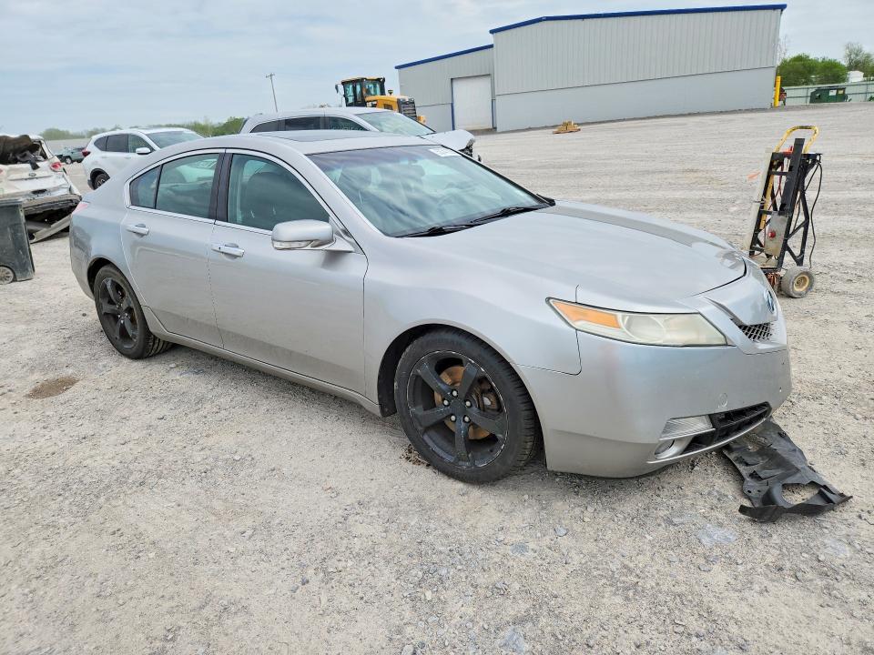 2010 Acura Tl VIN 19UUA9F52AA008054 COPART salvage auction — SIDE, NY - MV-907A SALVAGE CERTIFICATE, sold $225 on 2026-08-03 (photo 4)