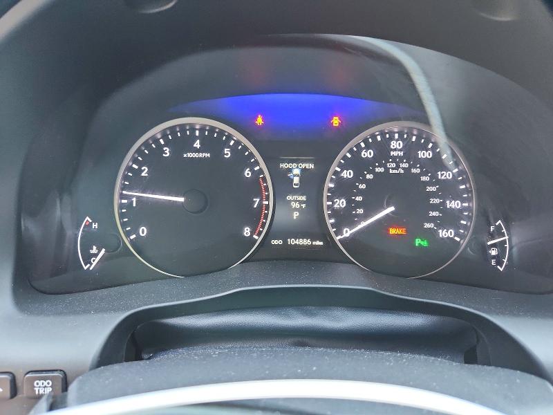 2013 Lexus VIN JTHBK1GG2D2035515 COPART salvage auction — FRONT END, Md - Cert Of Salvage < 75% Damage, sold $5,000 on 2026-07-17 (photo 9)