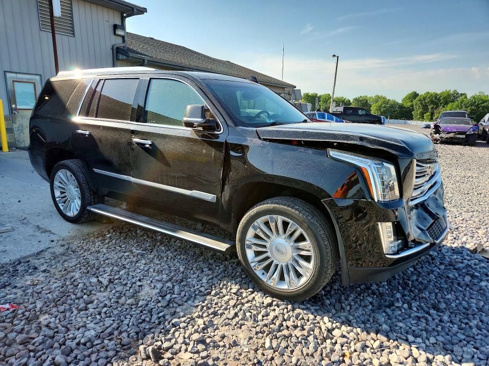 2018 Cadillac Escalade VIN 1GYS4DKJ9JR136094 COPART salvage auction — FRONT END, Mo - Salvage Certificate Of Title, sold $10,600 on 2026-07-28 (photo 4)
