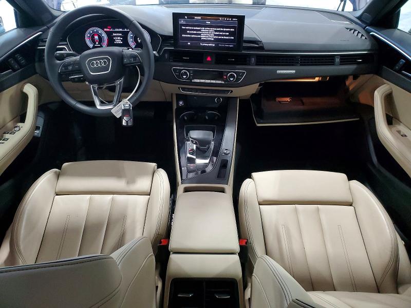 2024 Audi A4 VIN WAUEAAF41RN010956 COPART salvage auction — REAR END, Ny - Mv-907A Salvage Certificate, sold $12,400 on 2026-07-15 (photo 8)