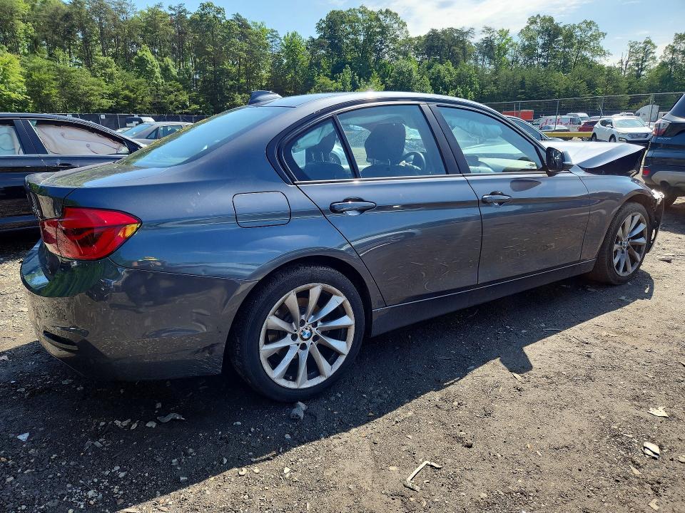 2018 BMW 3er VIN WBA8A3C51JA505465 COPART salvage auction — FRONT END, Id - Salvage Certificate Of Title, sold $1,200 on 2026-08-14 (photo 3)
