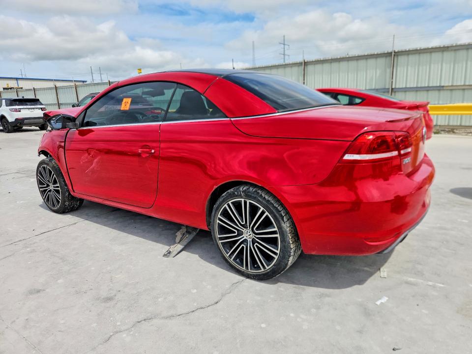 2013 Volkswagen Eos VIN WVWBW8AH5DV006928 COPART salvage auction — FRONT END, Tx - Salvage Vehicle Title, sold $250 on 2026-07-21 (photo 2)