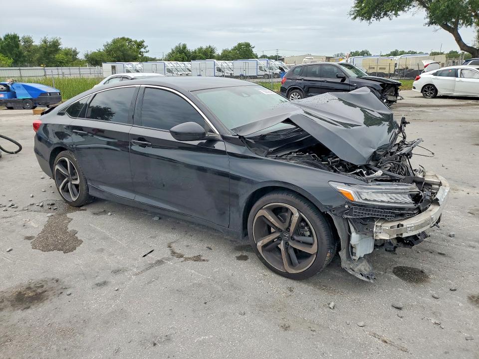 2021 Honda Accord VIN 1HGCV1F4XMA047648 COPART salvage auction — FRONT END, FL - CERTIFICATE OF DESTRUCTION, sold $1,500 on 2026-07-02 (photo 4)