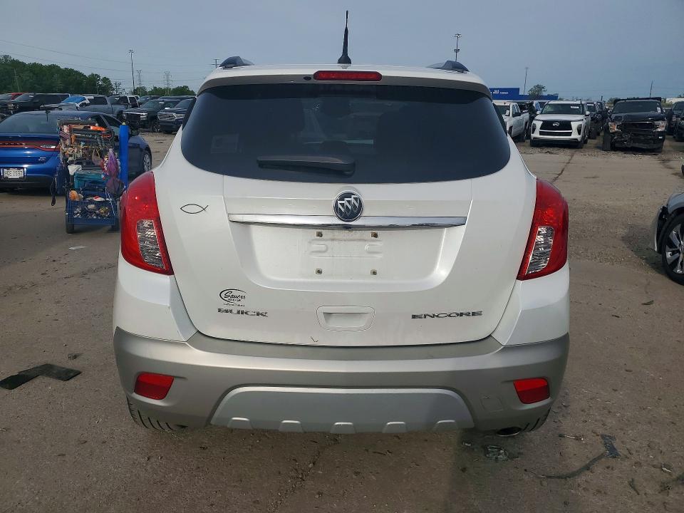 2013 Buick Encore VIN KL4CJCSB8DB094465 COPART salvage auction — FRONT END, Mi - Certificate Of Title, sold $1,400 on 2026-07-07 (photo 6)