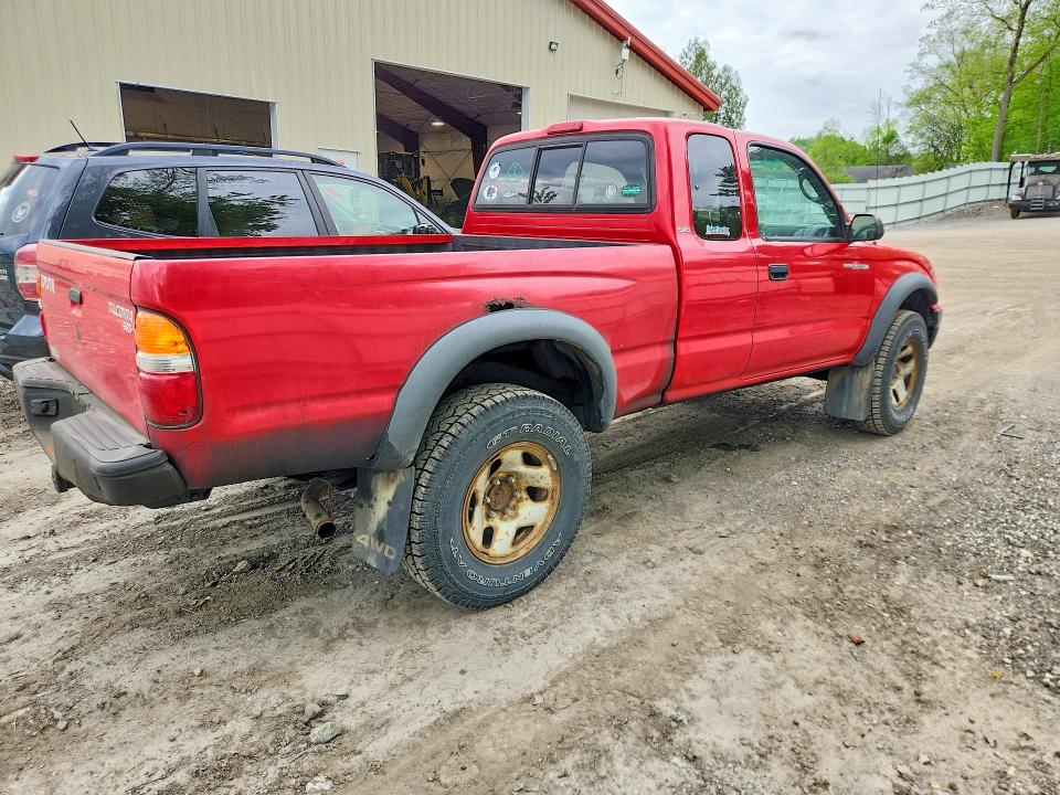 2002 Toyota Tacoma VIN 5TEWM72N02Z059858 COPART salvage auction — FRONT END, Vt - Cert Of Title-Salvage Vehicle, sold $675 on 2026-07-06 (photo 3)