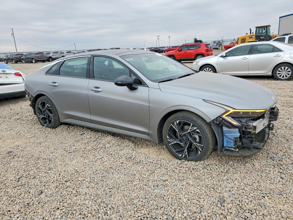 2025 Kia K5 VIN KNAG64J76S5322239 COPART salvage auction — FRONT END, Tx - Salvage Vehicle Title, sold $1,650 on 2026-07-28 (photo 4)
