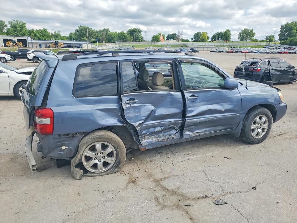 2005 Toyota Highlander VIN JTEGD21A550116965 COPART salvage auction — SIDE, Mo - Salvage Certificate Of Title, sold $450 on 2026-07-31 (photo 3)