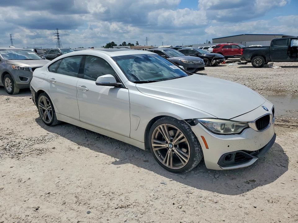 2016 BMW 4er VIN WBA4A9C51GG695212 COPART salvage auction — REAR END, TX - SALVAGE VEHICLE TITLE, sold $3,050 on 2026-07-31 (photo 4)