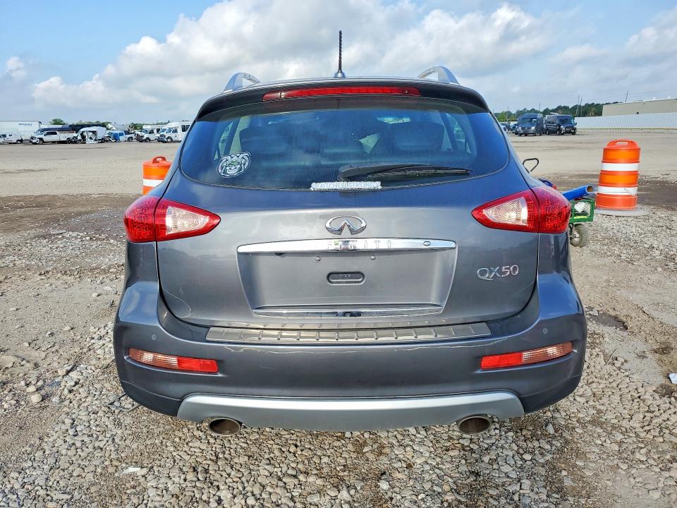 2017 Infiniti VIN JN1BJ0RR7HM413001 COPART salvage auction — FRONT END, Tx - Salvage Vehicle Title, sold $1,050 on 2026-07-06 (photo 6)