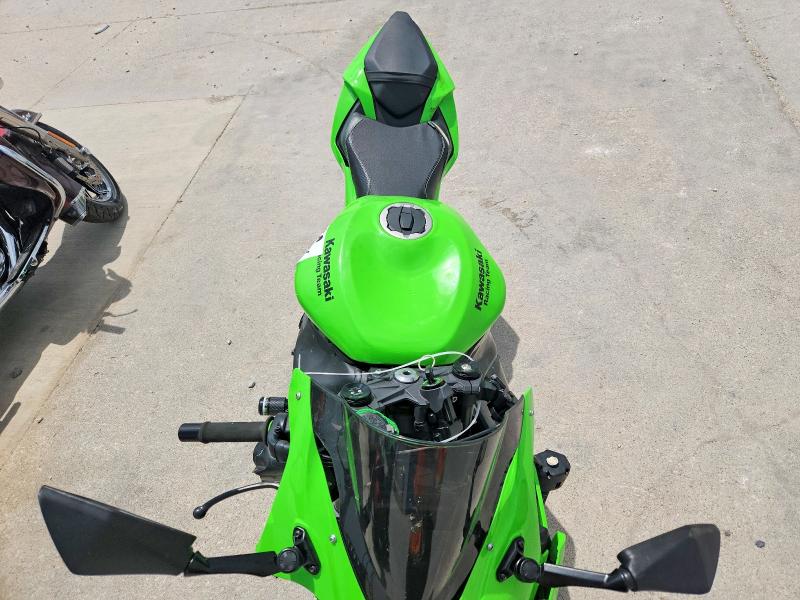 2025 Kawasaki Zx VIN JKBZXJK11SA007511 COPART salvage auction — FRONT END, Tx - Salvage Vehicle Title, sold $2,950 on 2026-07-30 (photo 5)