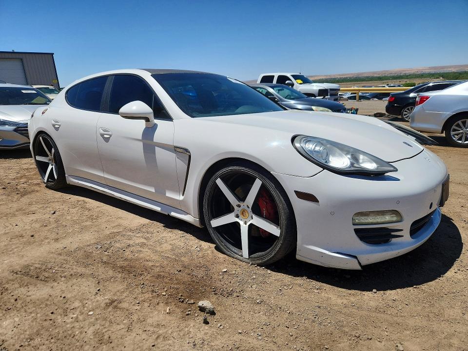 2012 Porsche Panamera VIN WP0AA2A70CL014556 COPART salvage auction — FRONT END, Nm - Cert Of Title-Salvage, sold $4,850 on 2026-07-02 (photo 4)