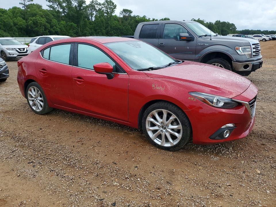 2014 Mazda 3 VIN JM1BM1W31E1209382 COPART salvage auction — FRONT END, Fl - Cert Of Title Slvg Rebuildable, sold $2,000 on 2026-07-14 (photo 4)
