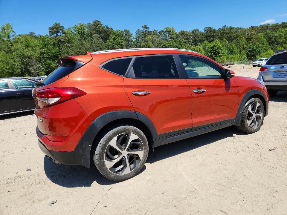 2016 Hyundai VIN KM8J33A26GU141540 COPART salvage auction — FRONT END, Md - Cert Of Salvage > 75% Damage, sold $2,800 on 2026-07-14 (photo 3)