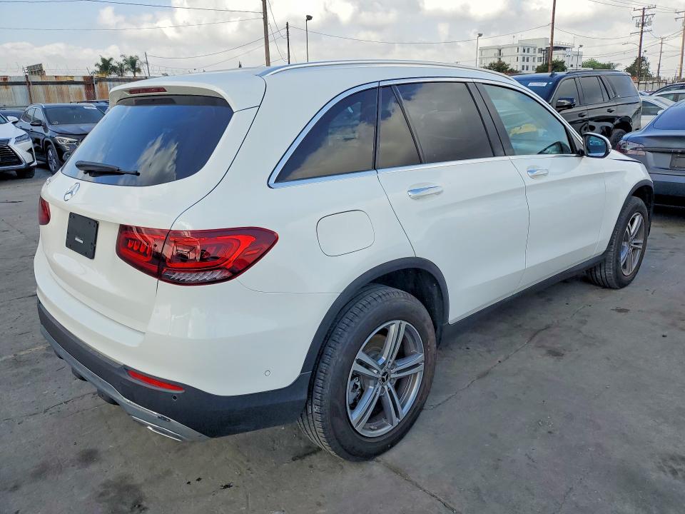 2022 Mercedes-benz Glc VIN W1N0G8DB6NV361483 COPART salvage auction — FRONT END, Ca - Salvage Certificate, sold $12,800 on 2026-07-20 (photo 3)