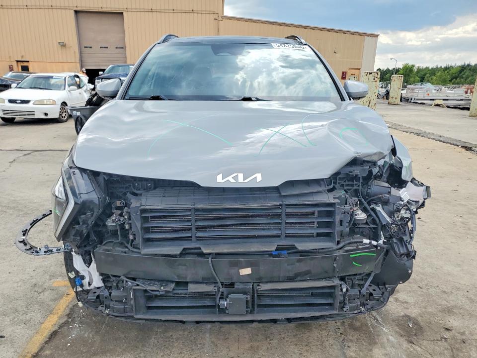 2023 Kia Sportage VIN 5XYK43AF5PG028141 COPART salvage auction — FRONT END, Sc - Cert Of Title-Salvage, sold $8,500 on 2026-07-03 (photo 5)