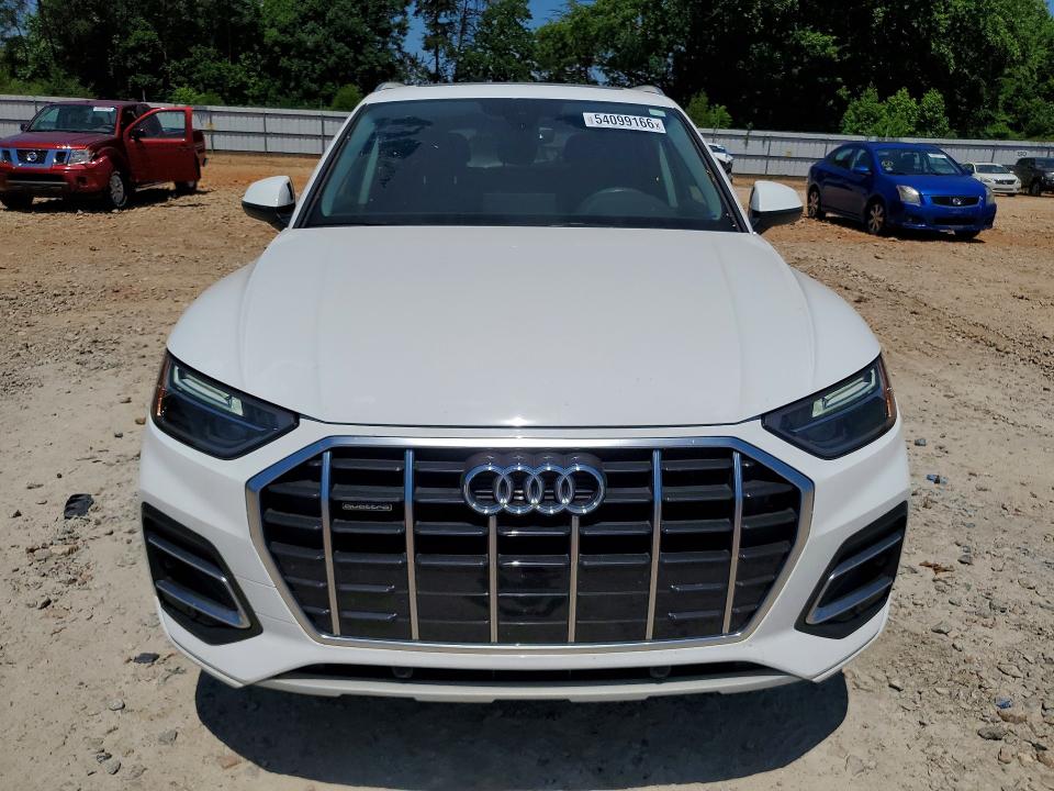2021 Audi Q5 VIN WA1AAAFY1M2008004 COPART salvage auction — REAR END, Nc - Salvage Certificate Of Title, sold $225 on 2026-07-27 (photo 5)