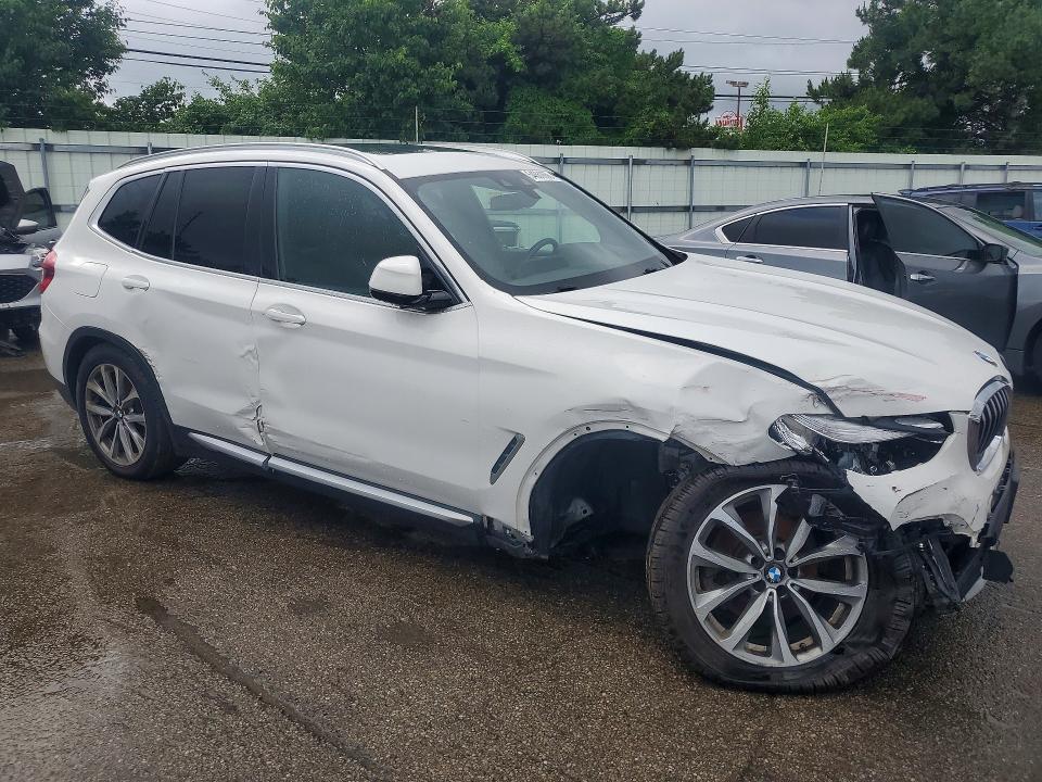2018 BMW X3 VIN 5UXTR9C54JLD68021 COPART salvage auction — FRONT END, Oh - Cert Of Title-Repossession, sold $7,900 on 2026-07-15 (photo 4)