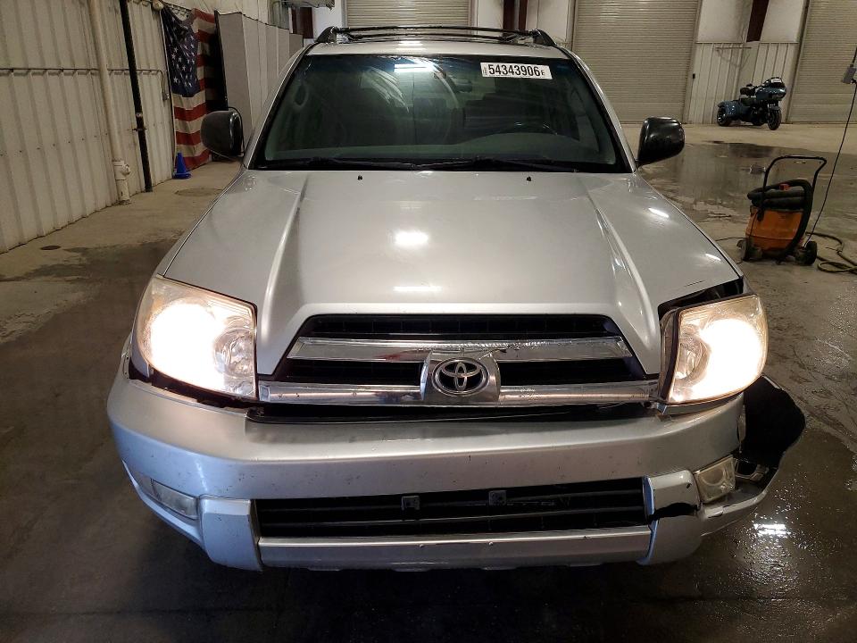 2005 Toyota 4runner VIN JTEBU14R650077079 COPART salvage auction — FRONT END, Mn - Cert Of Title-Prior Salvage, sold $400 on 2026-07-28 (photo 5)