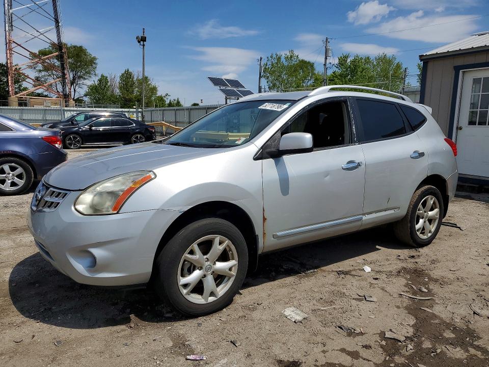 2011 Nissan Rogue sport VIN JN8AS5MV1BW679461 COPART salvage auction — FRONT END, IN - CERTIFICATE OF TITLE, sold $450 on 2026-07-27 (photo 1)