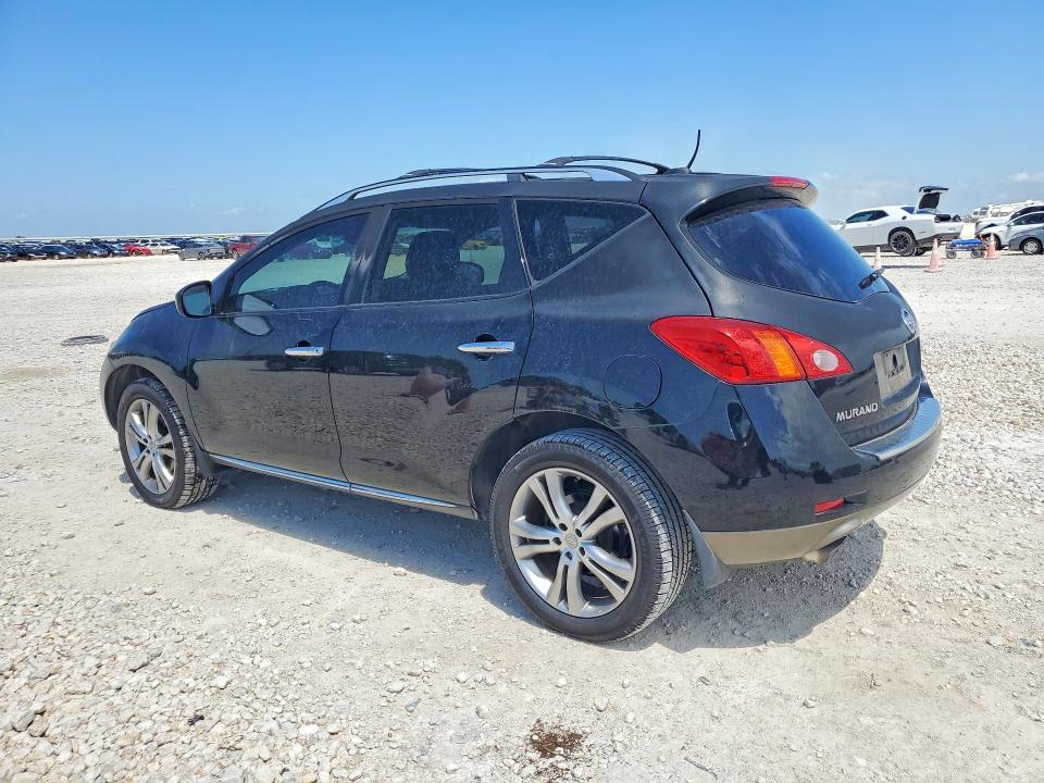 2010 Nissan Murano VIN JN8AZ1MUXAW010728 COPART salvage auction — HAIL, Tx - Certificate Of Title, sold $1,050 on 2026-07-30 (photo 2)
