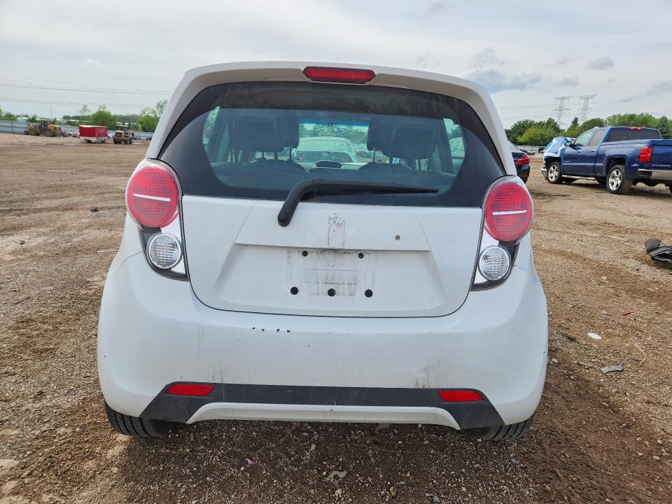 2014 Chevrolet Spark VIN KL8CB6S91EC559917 COPART salvage auction — FRONT END, Il - Salvage Certificate, sold $400 on 2026-07-07 (photo 6)