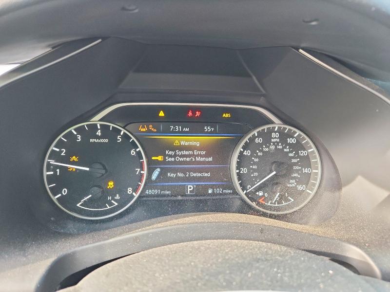 2020 Nissan Murano VIN 5N1AZ2AS4LN162951 COPART salvage auction — FRONT END, Ny - Mv-907A Salvage Certificate, sold $3,650 on 2026-07-09 (photo 9)