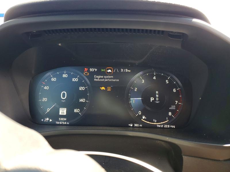 2021 Volvo Xc40 VIN YV4AC2HM2M2542559 COPART salvage auction — SIDE, Tx - Salvage Vehicle Title, sold $8,900 on 2026-07-14 (photo 9)