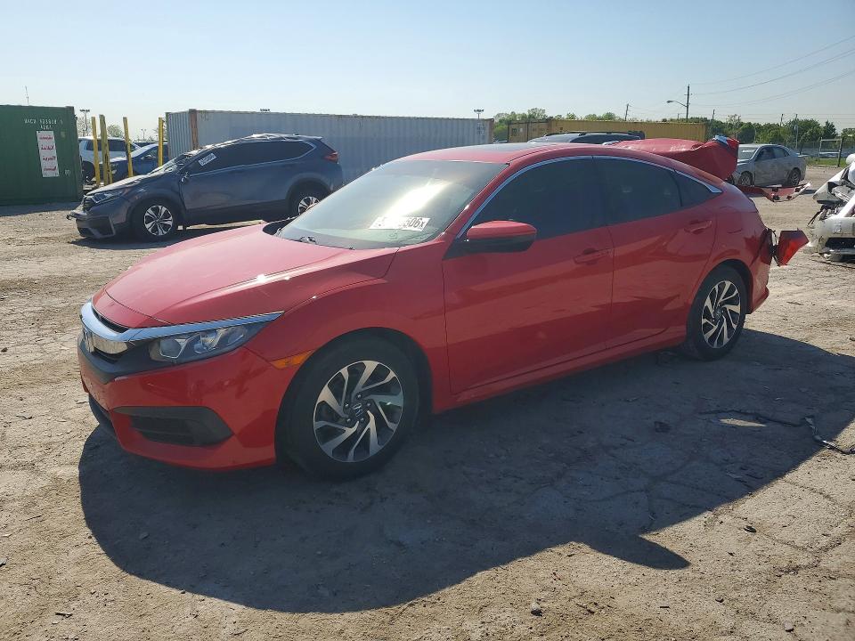 2018 Honda Civic VIN 2HGFC2F76JH538556 COPART salvage auction — REAR END, In - Certificate Of Title, sold $6,800 on 2026-07-02 (photo 1)