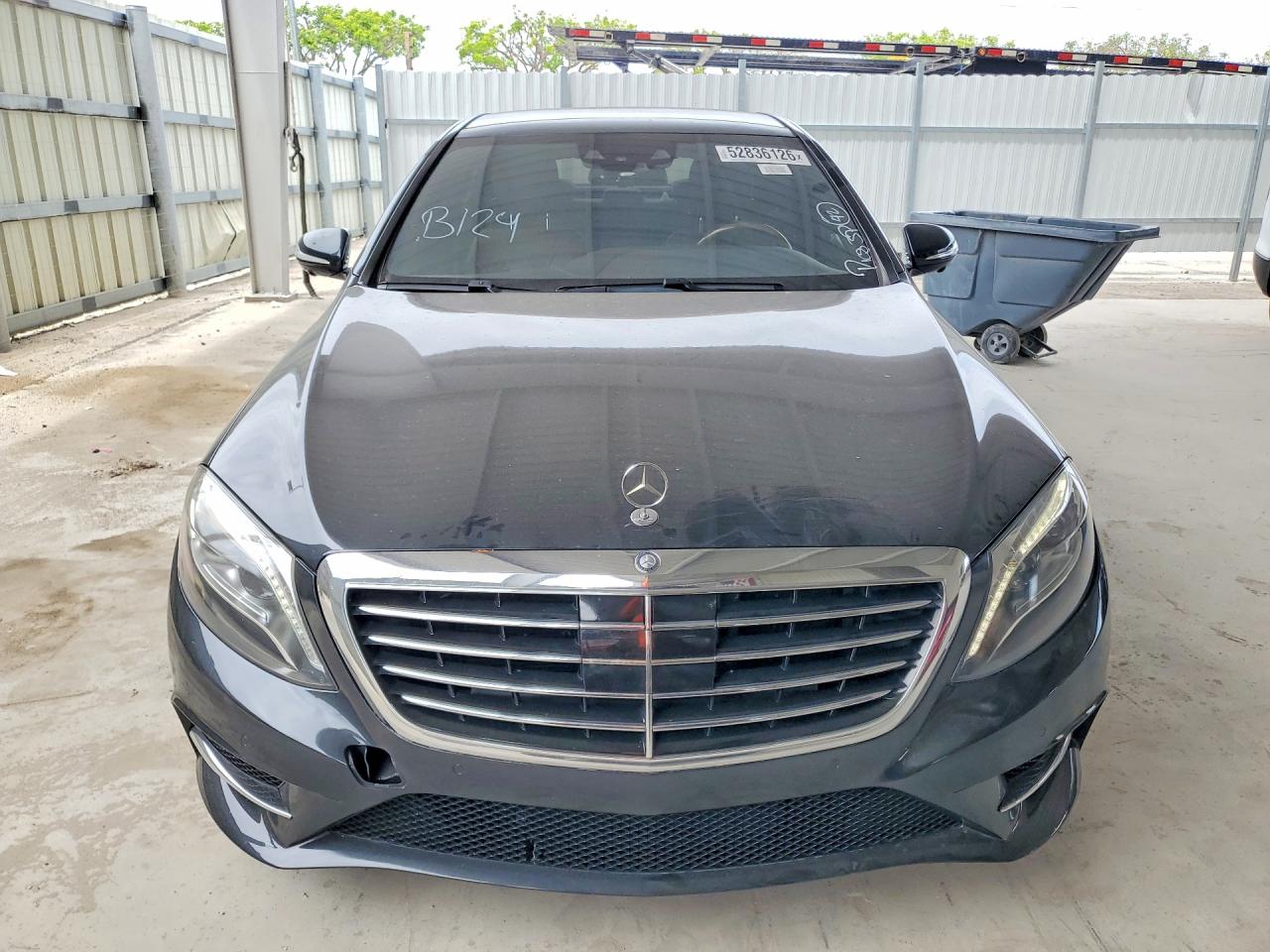 2015 Mercedes-Benz S-Class VIN WDDUG8CB4FA190760 COPART salvage auction — Minor Dent/Scratches, FL - CERTIFICATE OF TITLE (P), sold $7,900 on 2026-07-01 (photo 5)