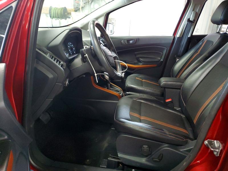 2018 Ford Ecosport VIN MAJ6P1CLXJC220379 COPART salvage auction — REAR END, Il - Salvage Certificate, sold $1,700 on 2026-07-14 (photo 7)