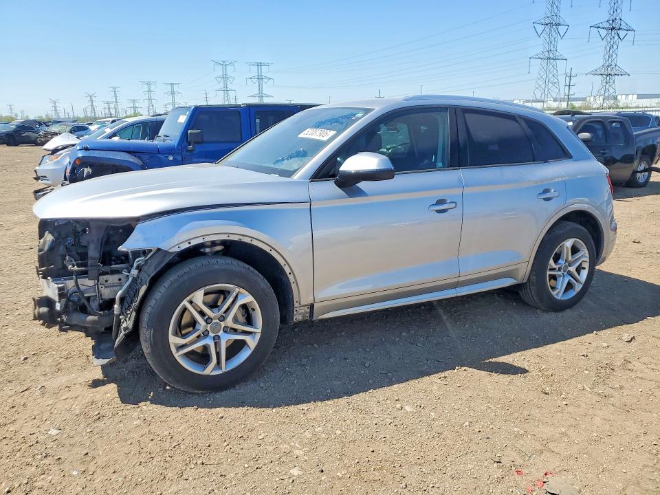 2018 Audi Q5 VIN WA1ANAFY8J2173239 COPART salvage auction — FRONT END, Il - Salvage Certificate, sold $5,500 on 2026-07-14 (photo 1)