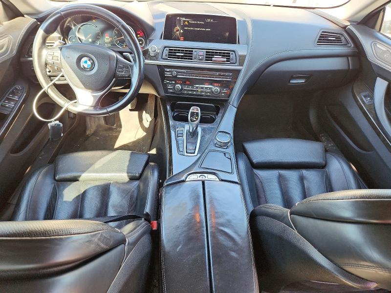 2016 BMW 6er VIN WBA6D2C58GGT65946 COPART salvage auction — MINOR DENT/SCRATCHES, Ny - Mv907A-Parts Only, sold $4,000 on 2026-08-19 (photo 8)