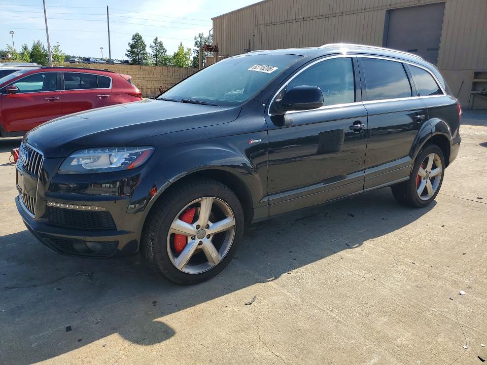2015 Audi Q7 VIN WA1DGAFE7FD003706 COPART salvage auction — MECHANICAL, Sc - Certificate Of Title, sold $675 on 2026-07-31 (photo 1)