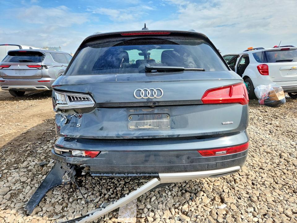 2020 Audi VIN WA1ANAFY5L2013855 COPART salvage auction — REAR END, Il - Salvage Certificate, sold $7,300 on 2026-07-17 (photo 6)