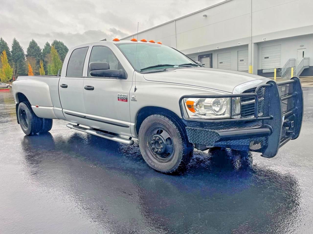 2007 Dodge Ram 3500 VIN 3D7ML48A37G793593 COPART salvage auction — Damage History, OR - CERTIFICATE OF TITLE (P), sold $5,700 on 2026-06-24 (photo 1)