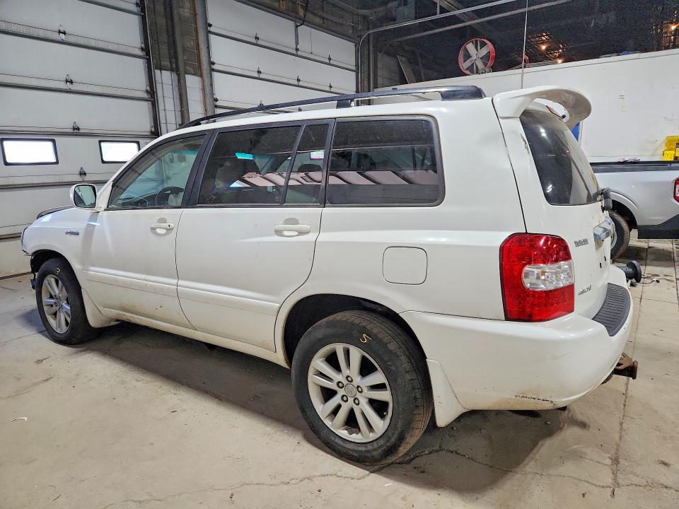 2007 Toyota Highlander VIN JTEEW21A270037807 COPART salvage auction — FRONT END, Mn - Cert Of Title-Salvage, sold $650 on 2026-07-07 (photo 2)